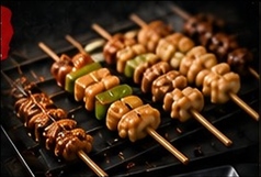 焼き鳥五点盛り合わせ