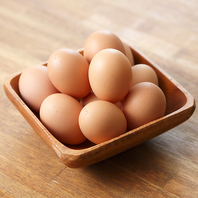 新鮮な「天上卵ーてんじょうらんー」を使用した絶品料理