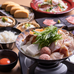 藁焼きと水炊き 葵のコース写真