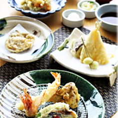 秋の天ぷら膳
