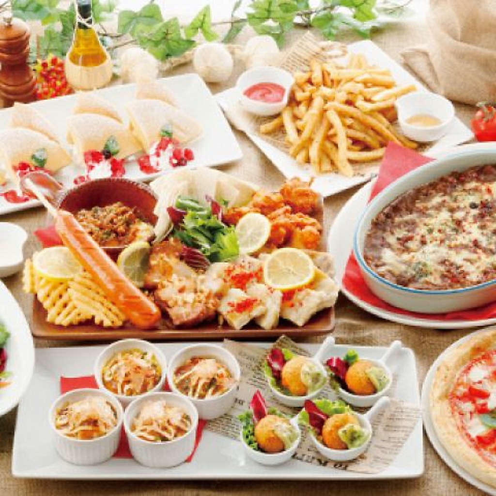 料理のクオリティーも高い！しかも室料込みで2000円～！！だから、一次会から利用するお客様も多数♪