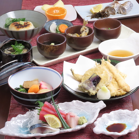 お食事処やま本の料理