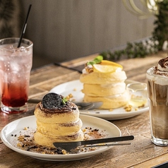 スフレパンケーキ