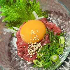 和牛ユッケ
