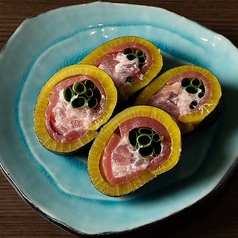 本マグロと浅葱のトロタク