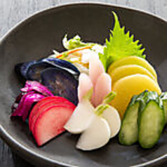 漬け物盛り合せ