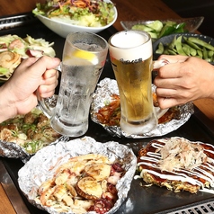 お好み焼き 鉄板焼き ぼんくら家 道頓堀店のコース写真