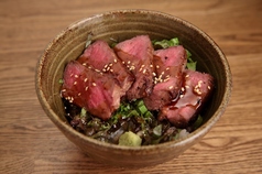 牛ランプステーキ丼(小)