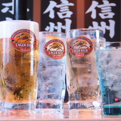 多種多様なドリンクを楽しめる☆