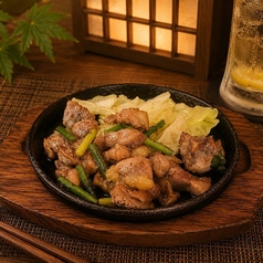 親鶏のスタミナ焼き