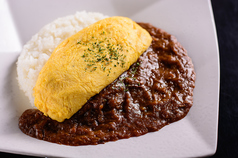 チーズオムレツカレー