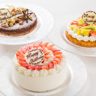 お祝いには欠かせない特別なサービスもご用意！