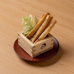 肉厚鶏やげんなんこつスパイシー揚げ/とうもろこしの磯辺揚げ/パリパリ黒チーズ揚げ