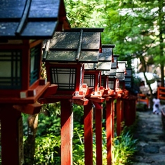 納涼床 貴船 水源の森 天山の外観3