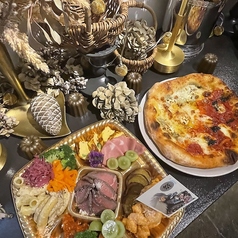 オードブル・ピザセット