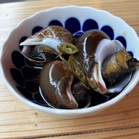 系列店「シェルハラ」から仕入れる新鮮な魚貝類