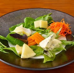 5種のチーズ盛り合わせ