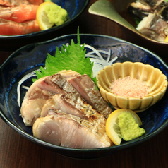 ブリの藁焼き