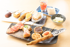 串カツくったのコース写真