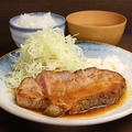 料理メニュー写真&nbsp;(A) 豚生姜焼き定食 (肉1枚)