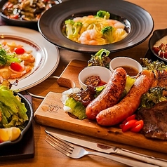 肉×チーズのコース写真