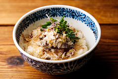 出汁醤油香る干物入りまぜご飯