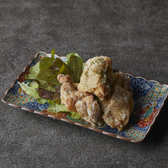 鶏の唐揚げ/鶏の唐揚げ ねぎポン酢