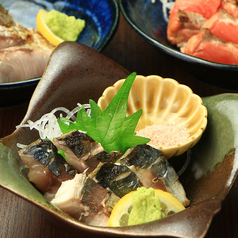生サバの藁焼き