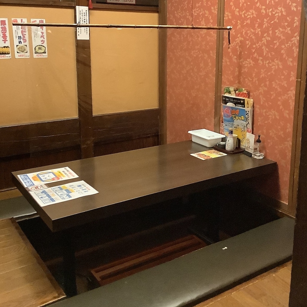 お子様も安心してくつろげる座敷席もご用意しております◎リラックスしてお食事をお楽しみください！