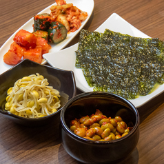 キムチ盛り合わせ