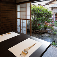 全席完全個室でおもてなし。