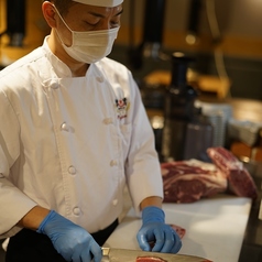 一部ラム肉は手切りでご用意☆