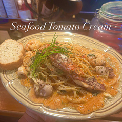 魚介の濃厚トマトクリーム