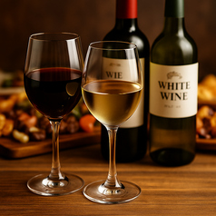 肉と魚に寄り添う厳選ワイン◎