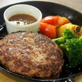 料理メニュー写真&nbsp;あら挽きハンバーグ