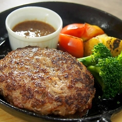 あら挽きハンバーグ