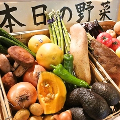 四季折々の旬菜、野菜にもこだわっています！