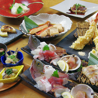【お刺身・炉端焼き】贅沢な海鮮料理