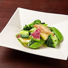 季節野菜の塩炒め