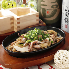 ● 函館産 ・烏賊ときのこのバター醤油焼き
