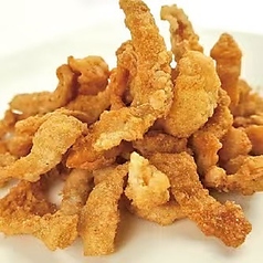 鶏皮唐揚げ