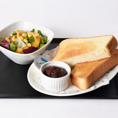 厚切り小倉トーストセット