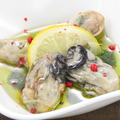 料理メニュー写真 牡蠣のバジルレモンオイルマリネ