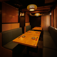 【少人数様向け半個室完備◎】2人様からご利用可能◎