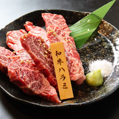 希少性の高い当店おすすめの国産和牛ハラミ◎の写真