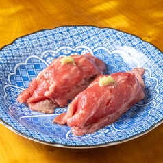 国産牛ロース炙り肉寿司