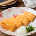 料理メニュー写真&nbsp;頑固村オレンジ卵の出汁巻き