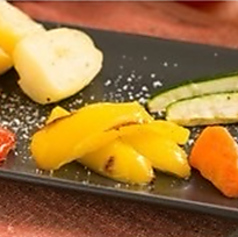 スチームコンベクションで仕上げた♪ゴロゴロ焼き野菜