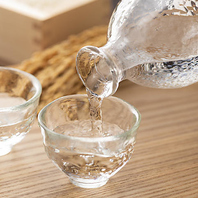 店主こだわりの地酒