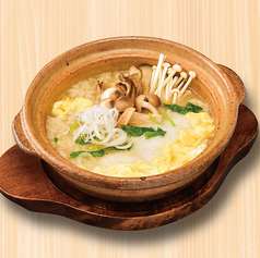 きのことろろ雑炊